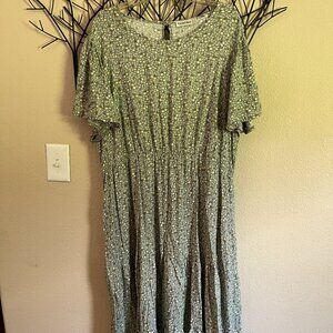 Sage Green lightweight dress